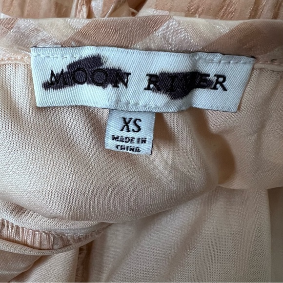 ANTHROPOLOGIE Moon River Ruffle Cropped Top Size XS - Picture 10 of 10